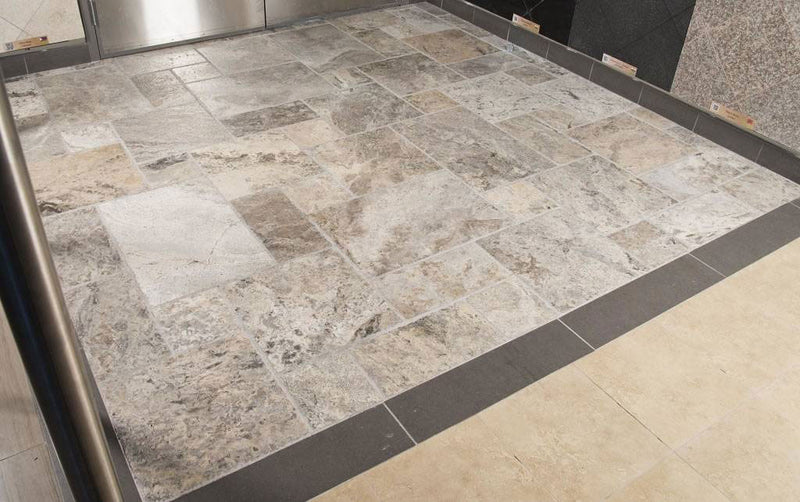 MSI Silver Travertine Wall and Floor Tile