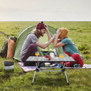 Folding Heavy-Duty Aluminum Camping Table with Carrying Bag by LJGDeals