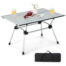 Folding Heavy-Duty Aluminum Camping Table with Carrying Bag by DirectDeals