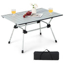 Folding Heavy-Duty Aluminum Camping Table with Carrying Bag by LJGDeals