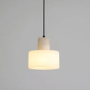 Simple Cyls Alabaster Pendant Lamp