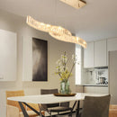 Simple Wave Crystal Chandelier