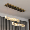 Simple Wave Crystal Chandelier