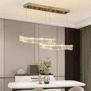 Simple Wave Crystal Chandelier