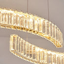 Simple Wave Crystal Chandelier