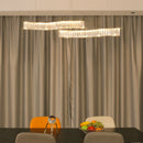 Simple Wave Crystal Chandelier
