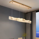 Simple Wave Crystal Chandelier