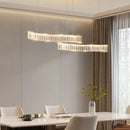 Simple Wave Crystal Chandelier