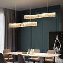 Simple Wave Crystal Chandelier