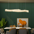 Simple Wave Crystal Chandelier