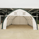 W20'xL30'xH12' Single Truss Arch Storage Shelter