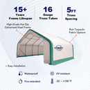 W20'xL40'xH12' Single Truss Storage Shelter