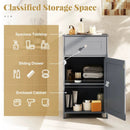 Single Door Bathroom Cabinet with Adjustable Shelf and Drawer by LJGDeals