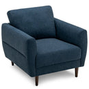 Modern Upholstered Accent Chair Single Sofa Armchair by LJGDeals