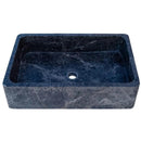GM Stone Black Marble Farmhouse Sink For Kitchen Or Bath