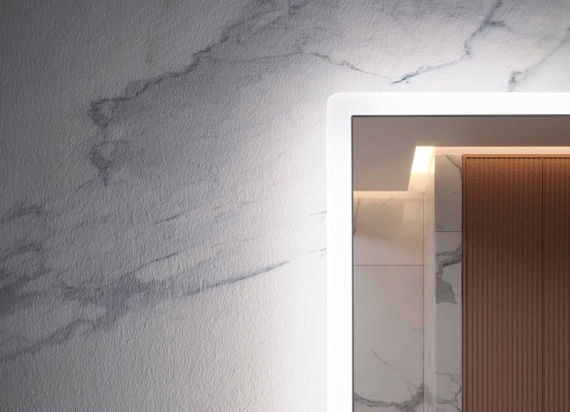 Zeek 72"x36" Backlit LED Rectangular Bathroom Wall Mirror For Double Vanity MA7236