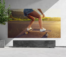 Skater Girl Wallpaper. Tropical Vibe Wall Mural.