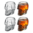 Monkey and Heroes Extra Large Skull Shot Glasses Set of 4