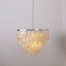 Skye Light Tiered Shell Chandelier
