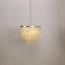 Skye Light Tiered Shell Chandelier