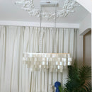 Skye Rectangular Tiered Chandelier