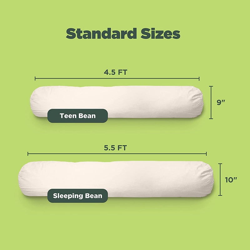 Sleeping Bean Body Pillowand Teen Bean Body Pillow