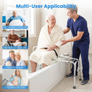 Sliding Transfer Bench with Adjustable Height for Bathtub by LJGDeals