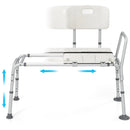 Sliding Tub Transfer Bench with Extra-Wide Seat for Elderly and Disabled by LJGDeals