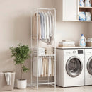 Slim Coat Rack Freestanding Garment Organizer with 8 Hanging Rods by LJGDeals