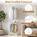 Slim Coat Rack Freestanding Garment Organizer with 8 Hanging Rods by LJGDeals