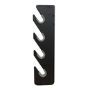 TRAPSKI Non-Skid Rubber Slot Inserts for Ski & Snowboard Racks – Gray 4-12 Packs