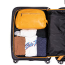 20-inch Black Carry-On Hardcase Roller Luggage