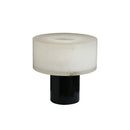 Small Solid Alabaster Table Lamp