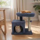 Small Cat Tree with Large Padded Plush Perch for Indoor Cats by LJGDeals