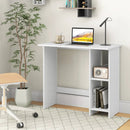 Small Computer Desk with Storage and Adjustable Shelf by LJGDeals