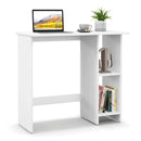 Small Computer Desk with Storage and Adjustable Shelf by LJGDeals
