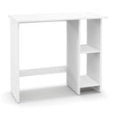 Small Computer Desk with Storage and Adjustable Shelf by LJGDeals