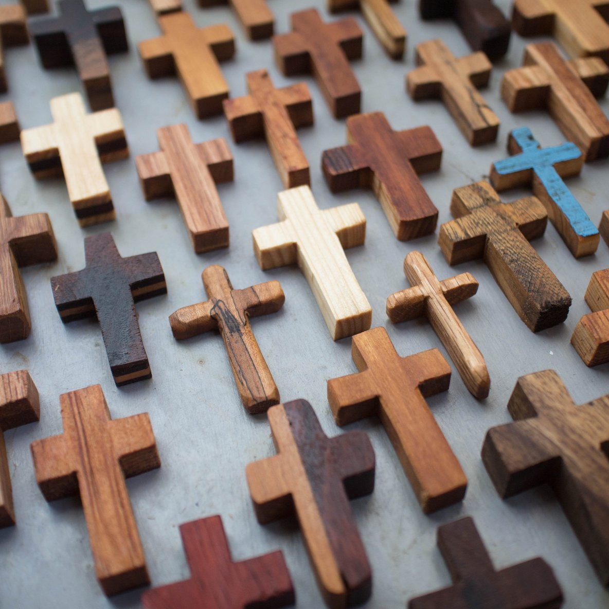 Handmade Wooden Pocket Crosses, photo 11 of 19