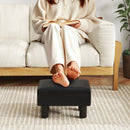 Small PU Leather Rectangular Seat Ottoman Footstool by LJGDeals