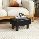 Small PU Leather Rectangular Seat Ottoman Footstool by DirectDeals