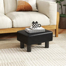Small PU Leather Rectangular Seat Ottoman Footstool by LJGDeals