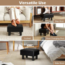 Small PU Leather Rectangular Seat Ottoman Footstool by LJGDeals