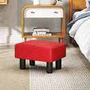 Small PU Leather Rectangular Seat Ottoman Footstool by LJGDeals