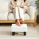 Small PU Leather Rectangular Seat Ottoman Footstool by DirectDeals