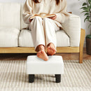 Small PU Leather Rectangular Seat Ottoman Footstool by LJGDeals