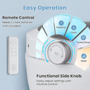 One-Piece Smart 1.16 GPF Elongated Bidet Toilet Seat with Night Light-White by DirectDeals