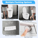 Elongated Smart Bidet Toilet Heated Seat Sensor Auto-White by LJGDeals