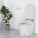 One-Piece Elongated Smart Toilet Bidet 1.28 GPF Dual-flush by LJGDeals