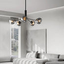 Smoked Glass Chandelier