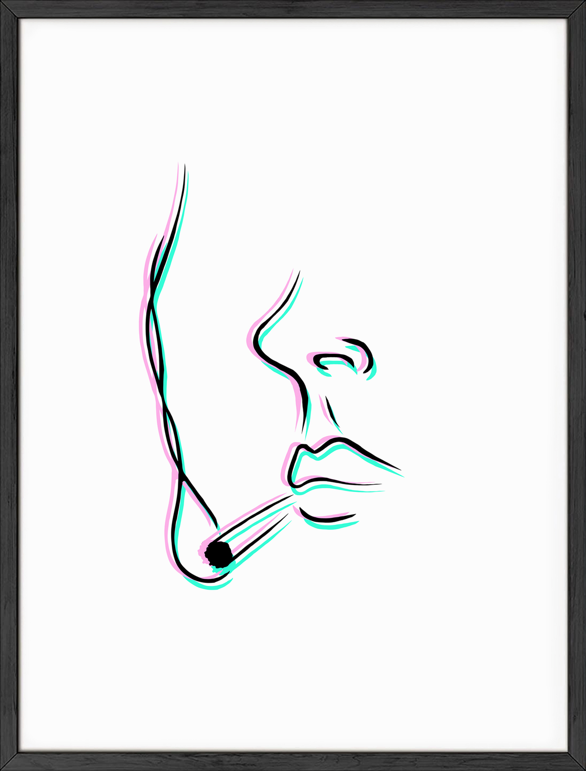 Neon smoker